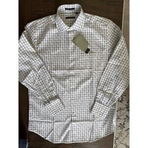 NEW Stanza Men's Checkered‎ Dress Shirt
